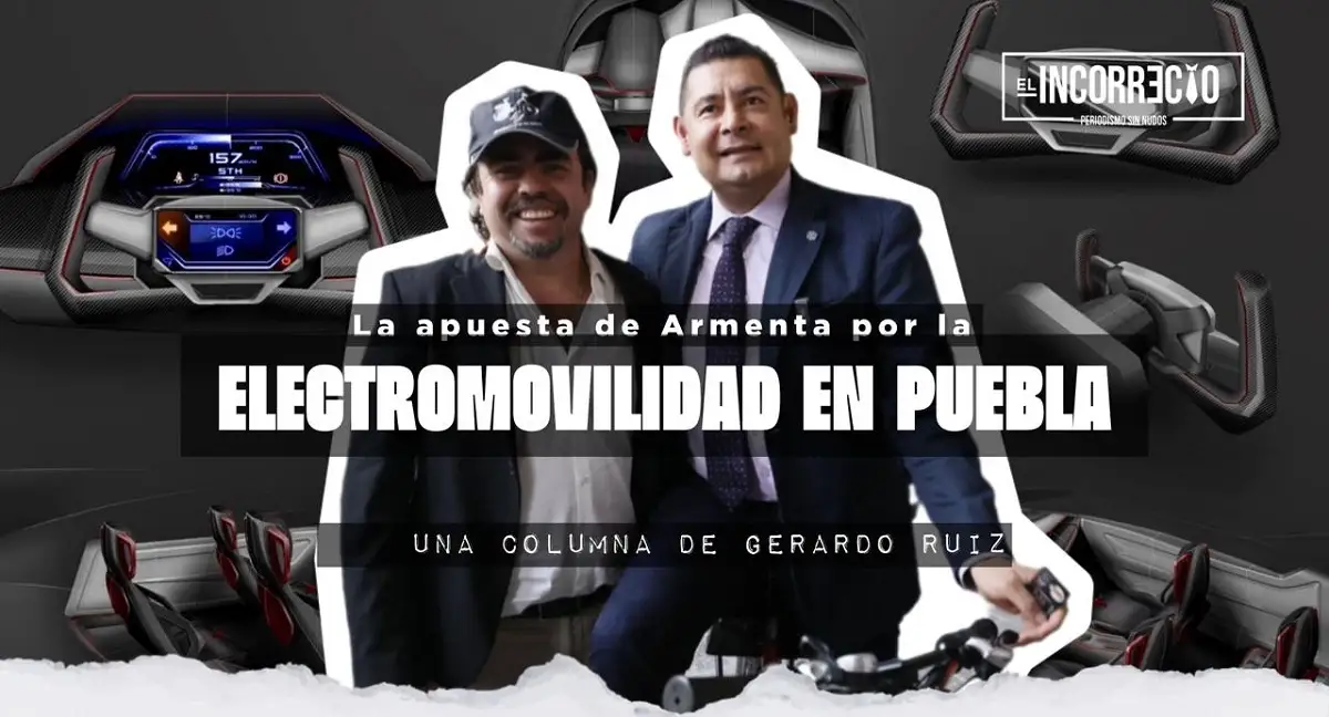 La apuesta de Armenta por la electromovilidad en Puebla