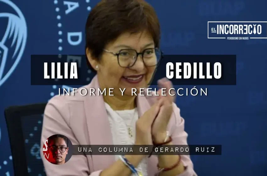  Lilia Cedillo: informe y reelección