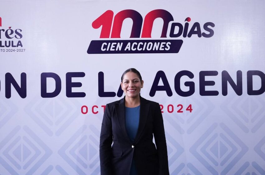  Presenta Lupita Cuautle la agenda de los 100 días de gobierno municipal