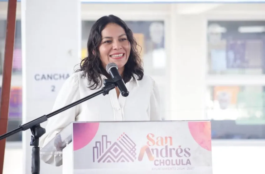  Reactiva Lupita Cuautle Torres el programa “Escuela sin Violencia” en San Andrés Cholula