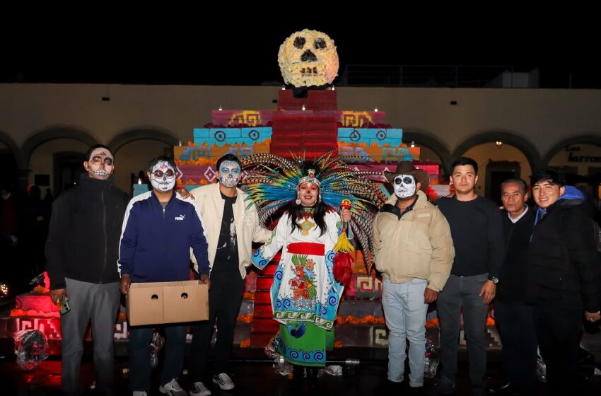  Realiza Gobierno de Cholula el «Desfile de las Almas Cholultecas»