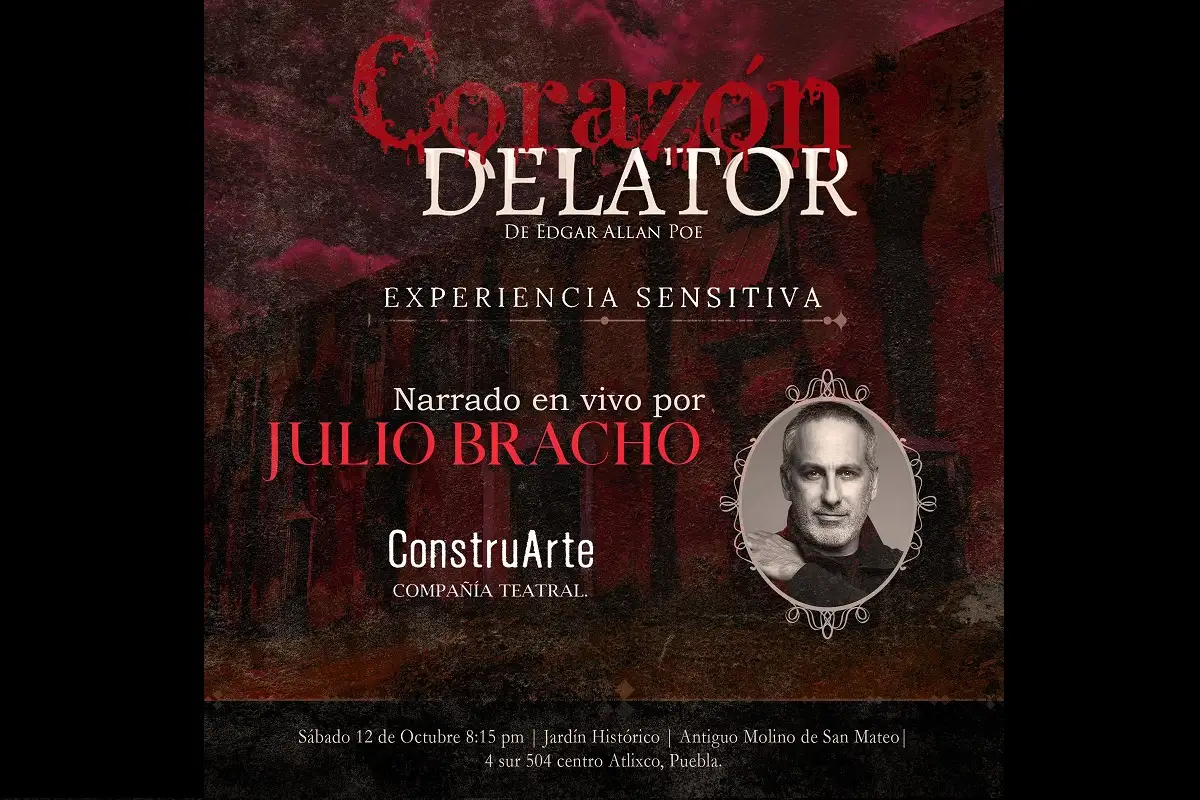 Valle de Catrinas Julio Bracho revive a Edgar Allan Poe en una experiencia sensorial única en Atlixco