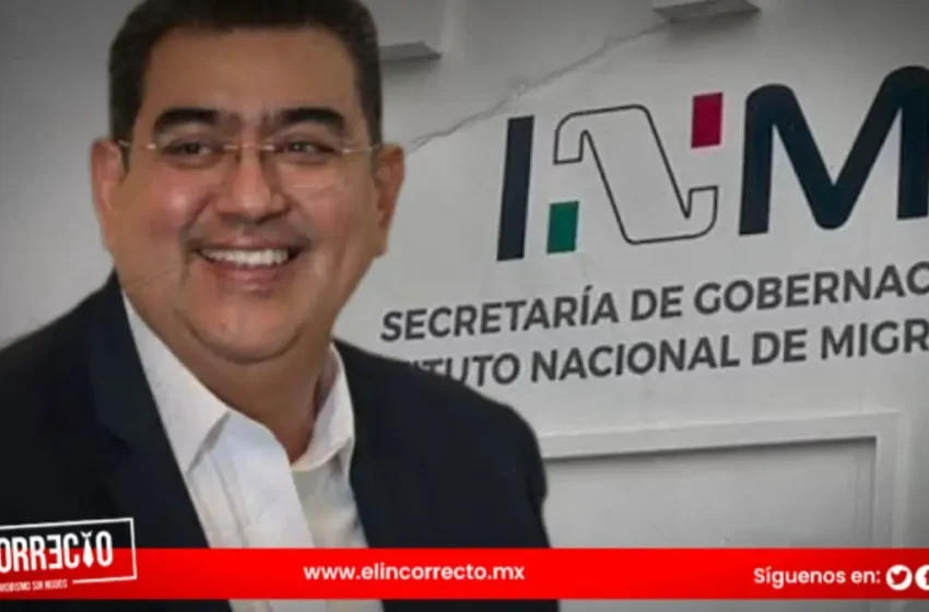  Asegura Sergio Salomón que dejará el nombre de Puebla en alto en el INM
