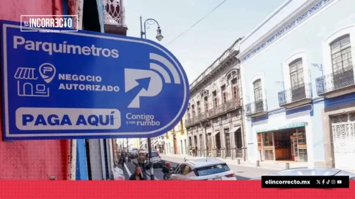 Parquímetros de Puebla serán gratis hasta nuevo aviso; no hay dinero para contratar a nueva empresa