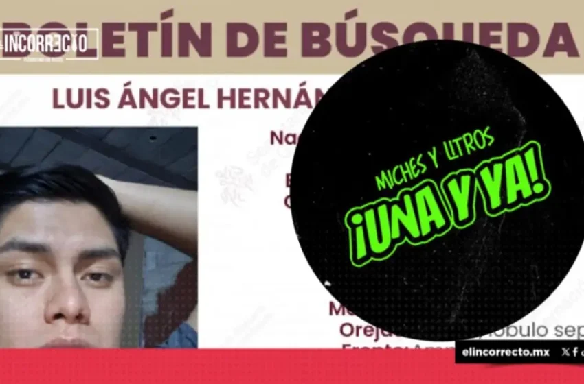  Localizan sin vida a Luis Ángel, el  joven desaparecido en al salir del bar «Una y ya» de la Juárez