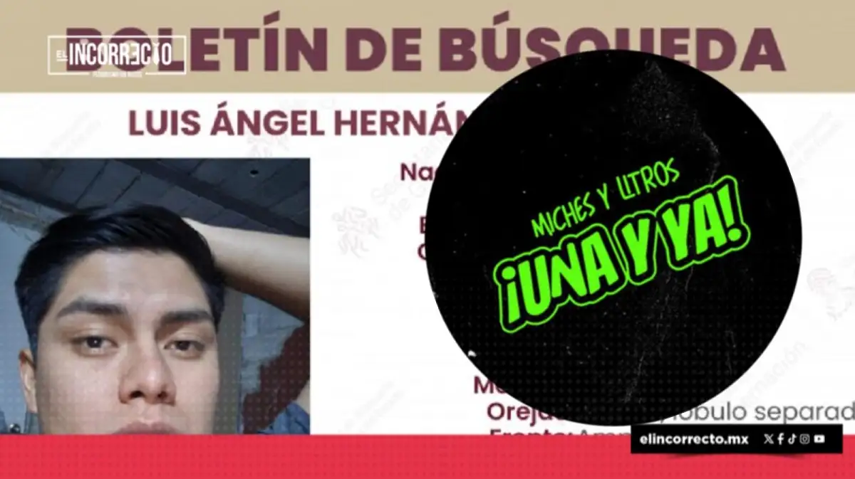 Localizan sin vida a Luis Ángel, el  joven desaparecido en al salir del bar "Una y ya" de la Juárez