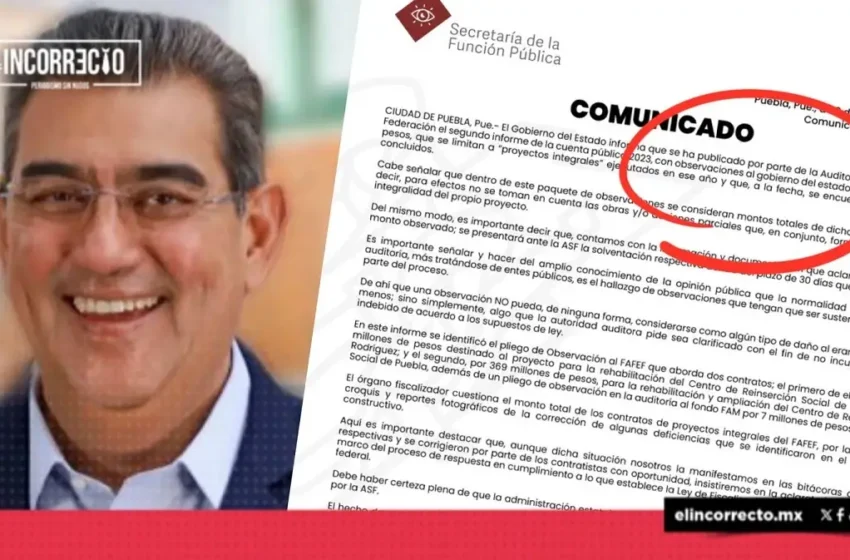  Gobierno de Puebla responde a observaciones de la ASF