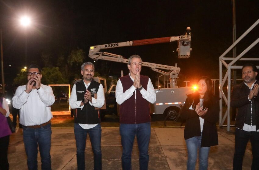  Anuncia Pepe Chedraui trabajos de modernización de luminarias en el municipio