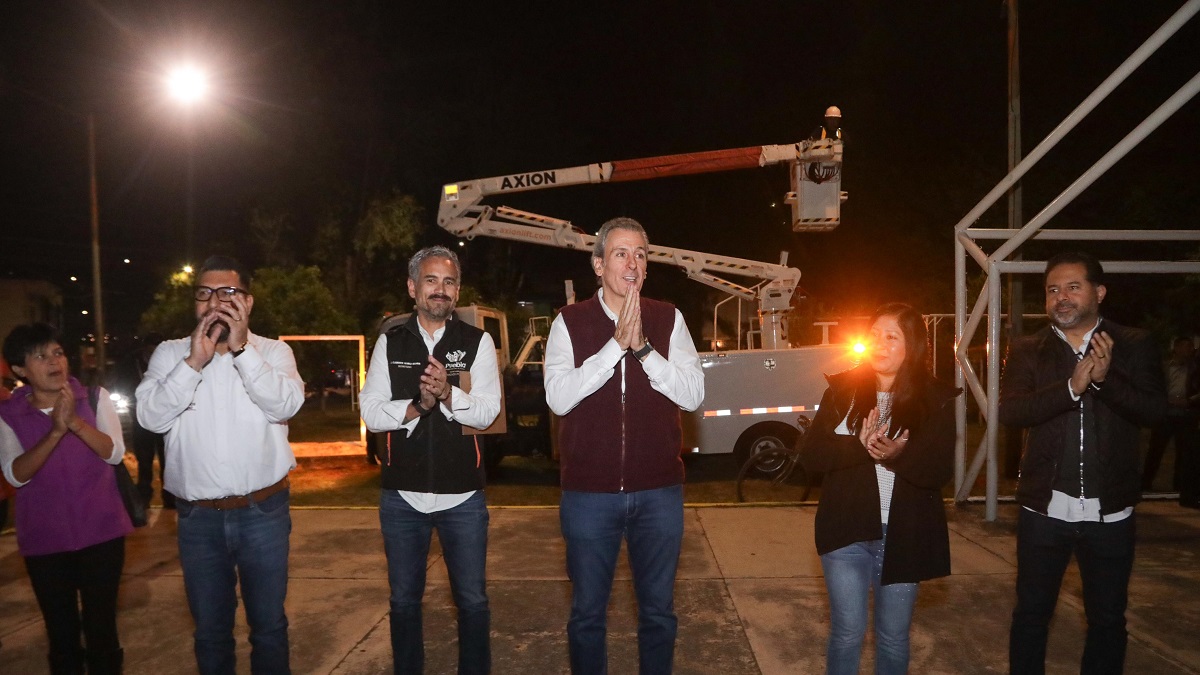 Anuncia Pepe Chedraui trabajos de modernización de luminarias en el municipio