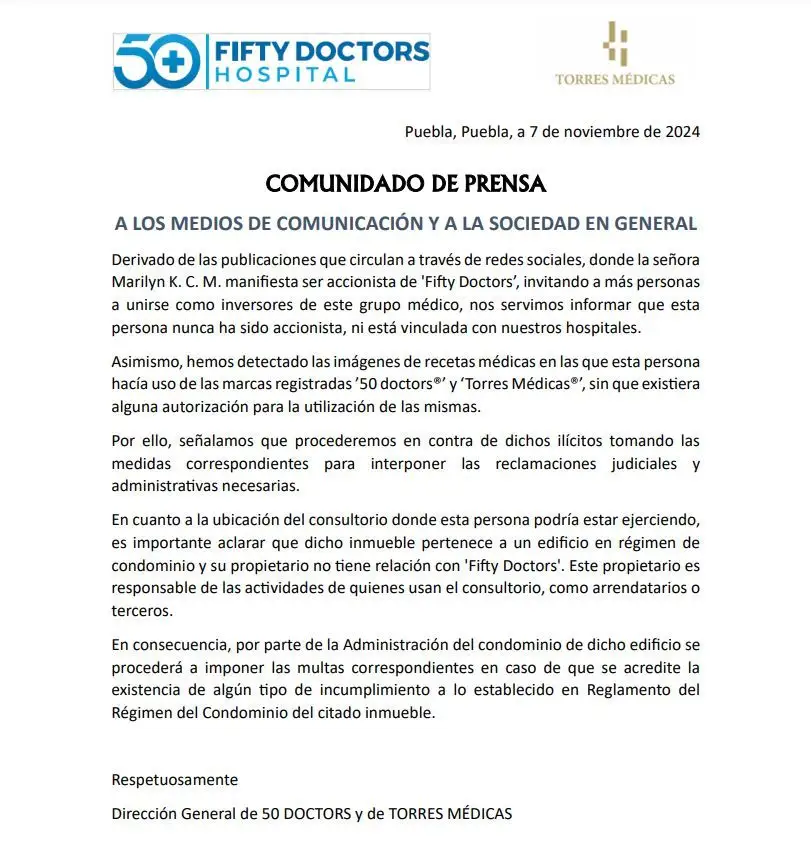 Caso Marilyn Cote Fiscalía de Puebla abre expediente en su contra