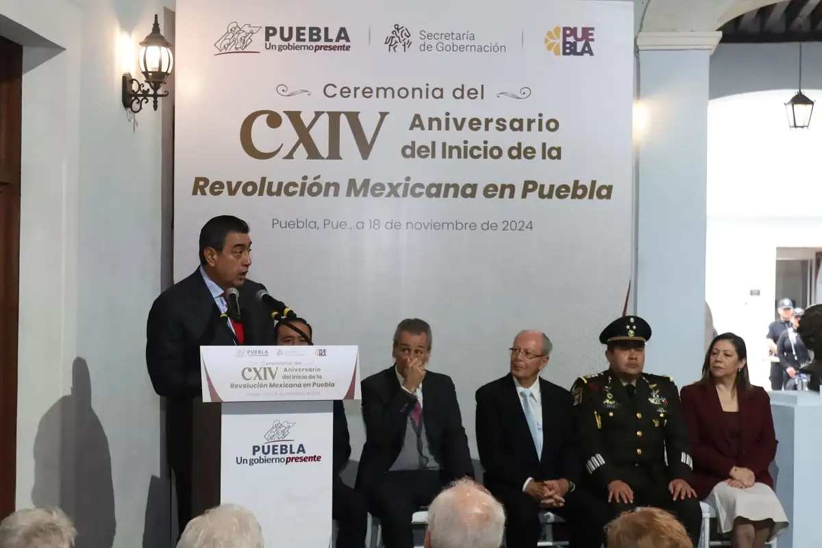 Democracia, orden jurídico y libertad, nos dio la Revolución Mexicana Sergio Salomón