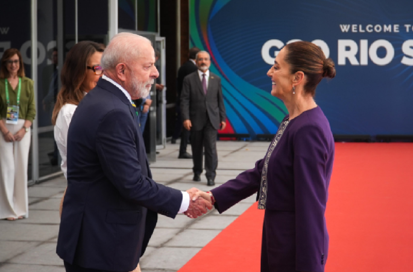  En g20, presidenta Claudia Sheinbaum propone destinar 1% del gasto militar a programa de reforestación más grande de la historia