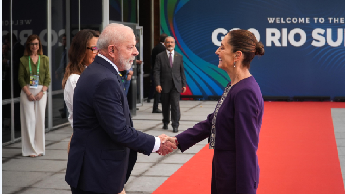 En g20, presidenta Claudia Sheinbaum propone destinar 1% del gasto militar a programa de reforestación más grande de la historia