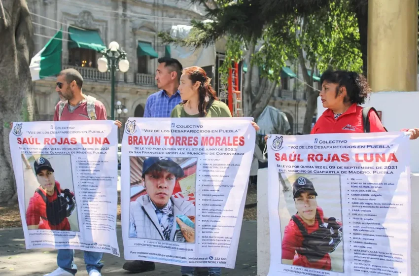  En seis años, desaparecen en Puebla 2 mil 271 personas; localizan a mil 823