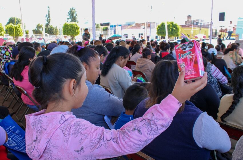  Gobierno municipal de Huejotzingo se une a Liconsa para combatir la desnutrición en las familias del municipio