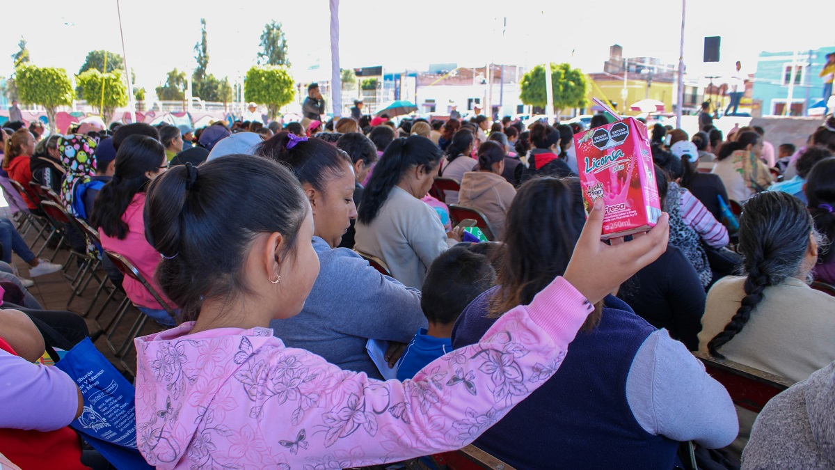 Gobierno municipal de Huejotzingo se une a Liconsa para combatir la desnutrición en las familias del municipio