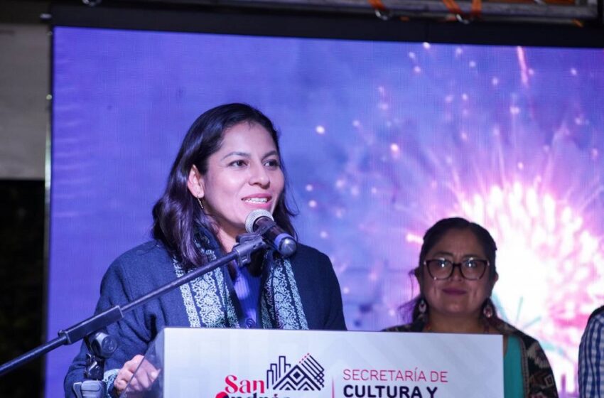  Inaugura Lupita Cuautle la Feria Patronal San Andrés Cholula 2024