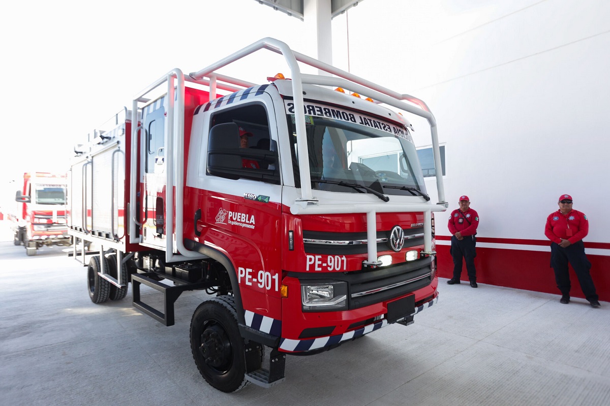 Inauguran estación de bomberos al sur de la capital con una Inversión de 41.9 mdp