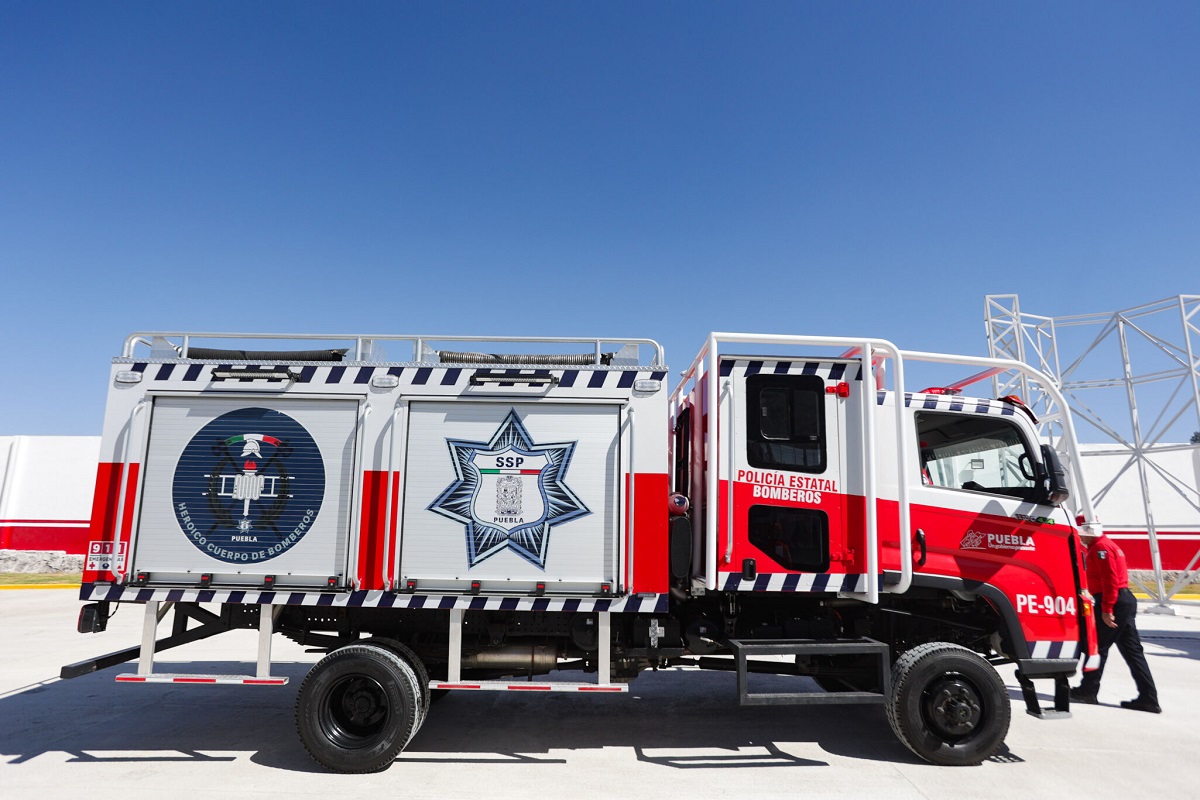 Inauguran estación de bomberos al sur de la capital con una Inversión de 41.9 mdp