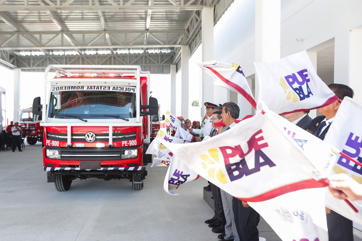Inauguran estación de bomberos al sur de la capital con una Inversión de 41.9 mdp