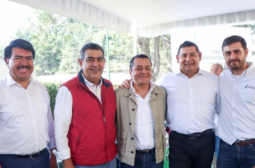  Inician Sergio Salomón y Alejandro Armenta proyecto que sentará bases para rescate del Atoyac