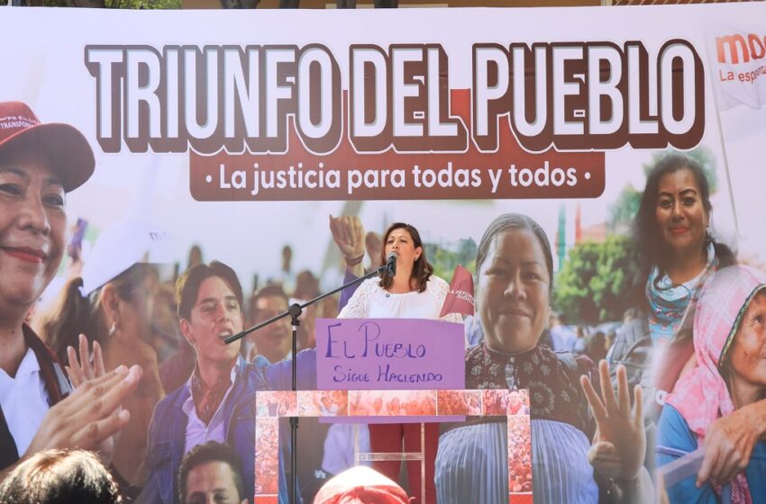  Líderes de Morena y Fernández Noroña impulsan la Cuarta Transformación en el estado