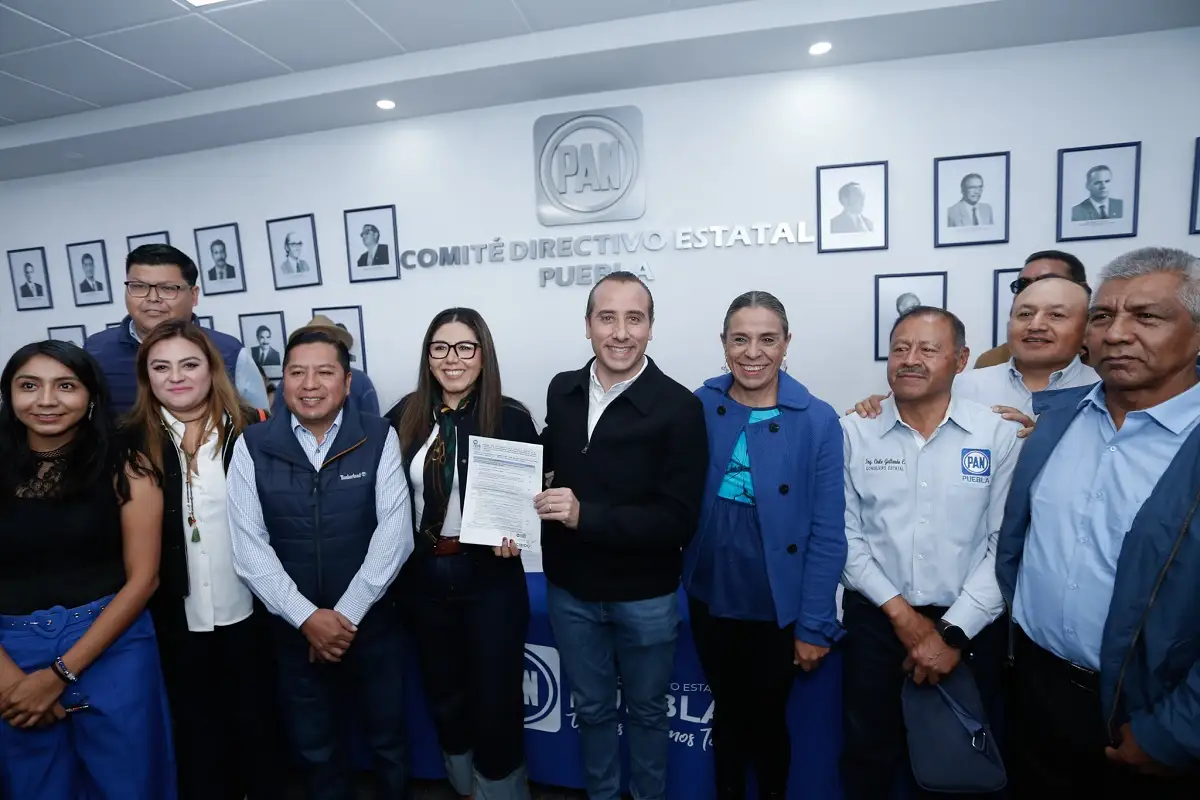 Mario Riestra se registra para buscar la dirigencia del PAN Puebla 