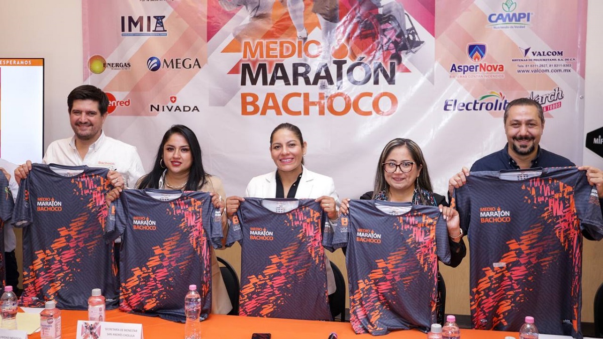 San Andrés Cholula sede del Medio Maratón con causa