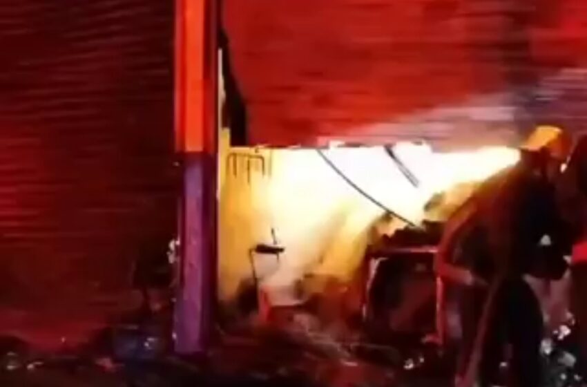  Rescate entre llamas: joven sobrevive al incendio en Gran Bodega de Amalucan