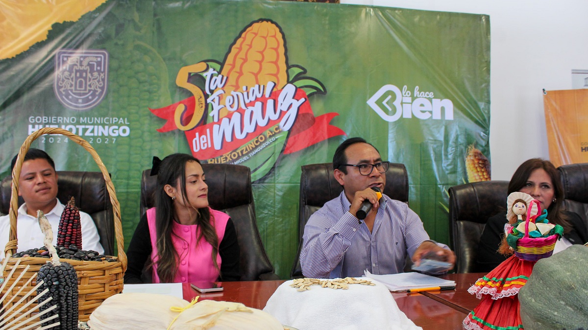 Sembrando tradición: gobierno municipal de Huejotzingo presenta la 5ta. "feria del maíz" en Tianguizolco