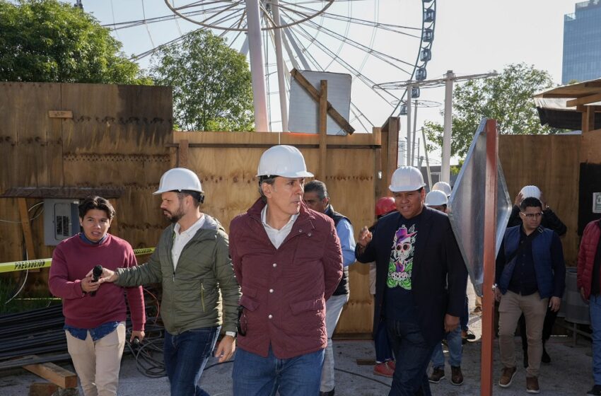  Supervisa Pepe Chedraui Mejoramiento Vial de la Avenida Osa Mayor