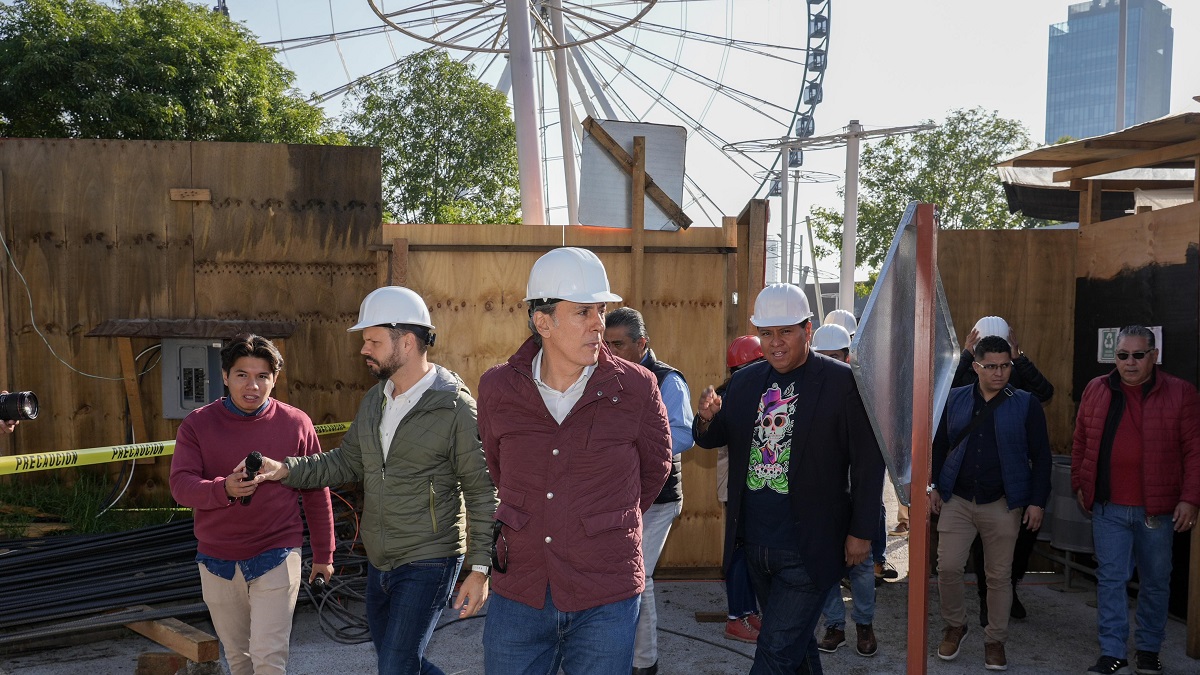 Supervisa Pepe Chedraui Mejoramiento Vial de la Avenida Osa Mayor