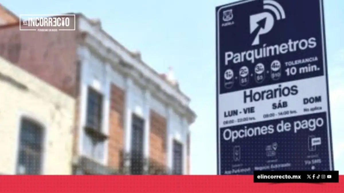 Parquímetros de Puebla comenzarán a operar en enero con descuentos para distintos sectores