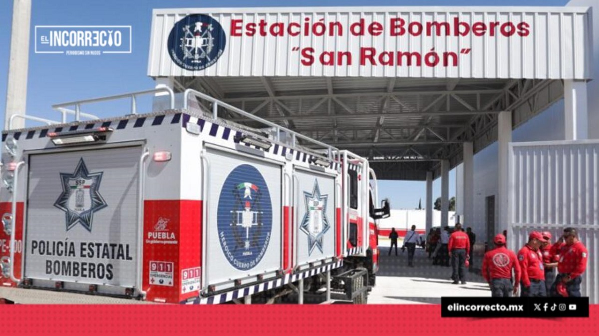 Inauguran estación de bomberos al sur de la capital con una inversión de 41.9 mdp (+FOTOS)