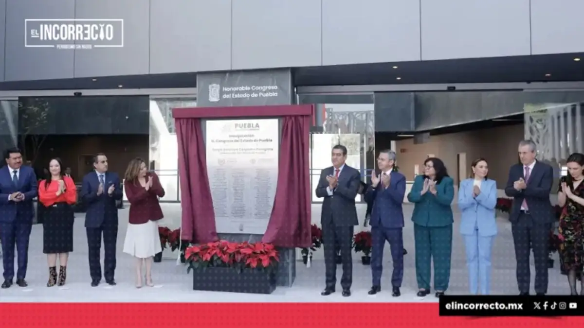En inauguración del nuevo Congreso de Puebla, pide Sergio Salomón a futuras Legislaturas salvaguardar la historia