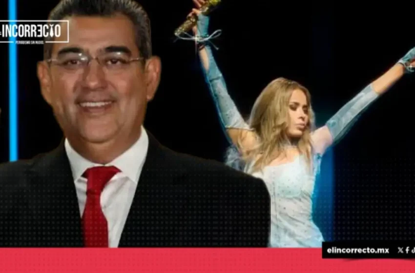  Gloria Trevi se presentará en Puebla, anuncia Sergio Salomón