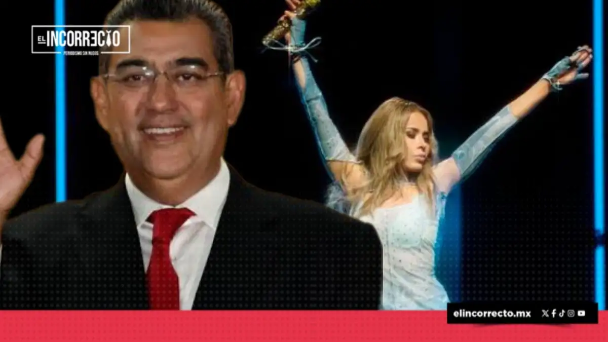 Gloria Trevi se presentará en Puebla, anuncia Sergio Salomón