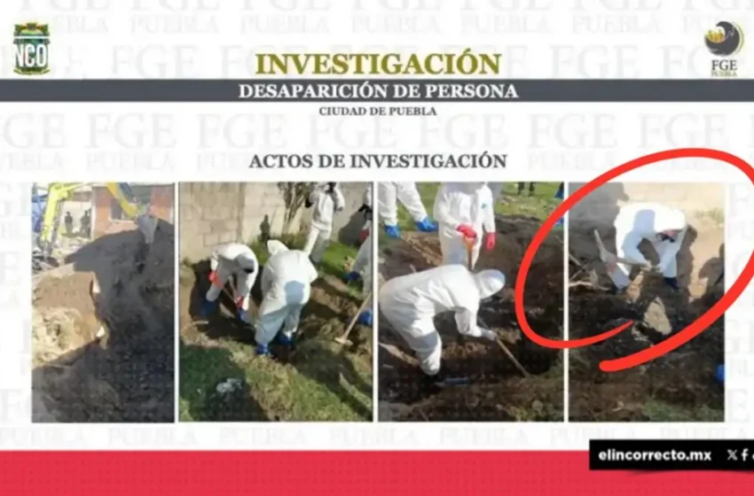  Confirma Fiscalía de Puebla fosa clandestina en colonia Miguel Hidalgo: víctimas eran familiares