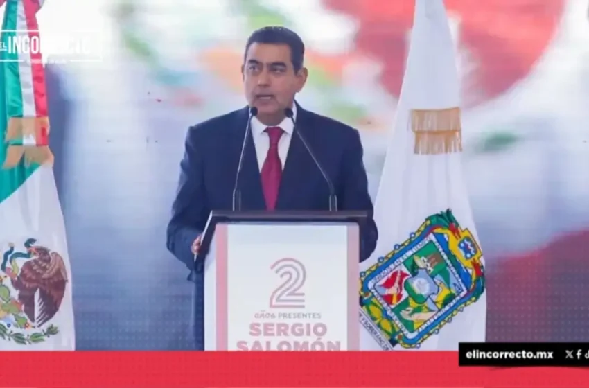  “No legitimé en las urnas, pero sí en hechos”: Sergio Salomón rinde Segundo Informe 