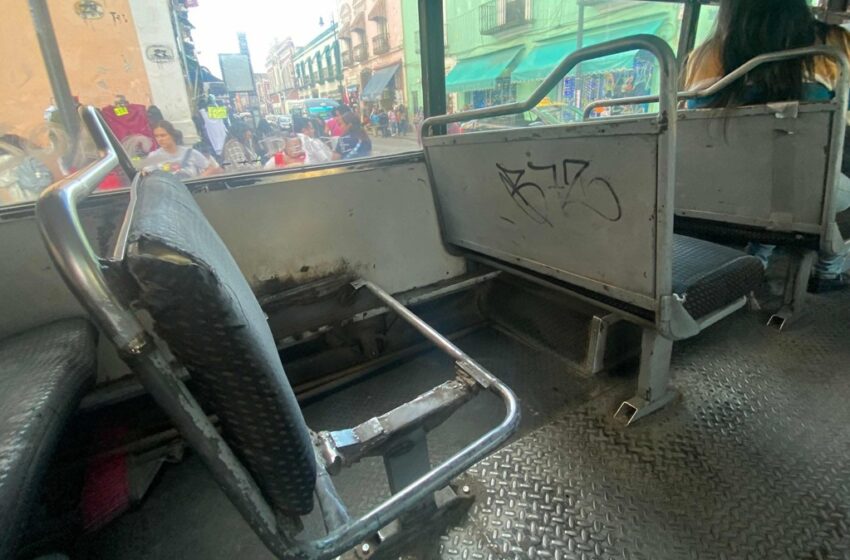  NO habrá aumento a 19 pesos al transporte público en Puebla, se cae negociación por malas condiciones de las unidades
