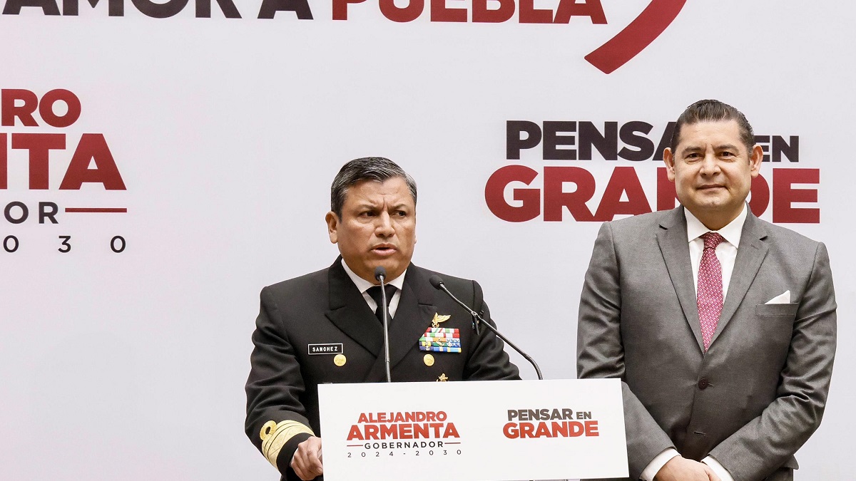 Alejandro Armenta anuncia Plan de Seguridad Regional