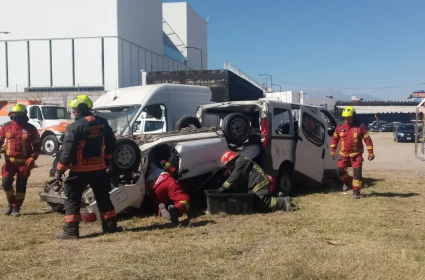  Certifican a elementos de emergencia en extracción de víctimas en accidentes vehiculares