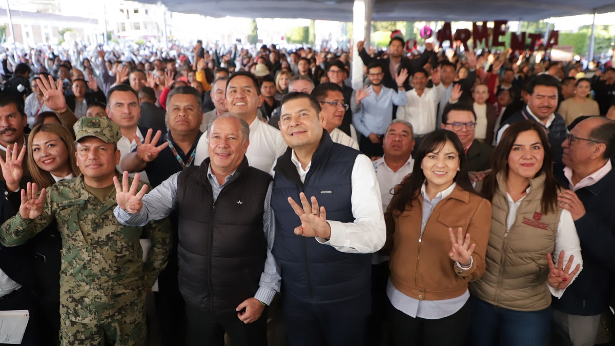 Con más y mejor seguridad, vamos a blindar a Puebla": Alejandro Armenta