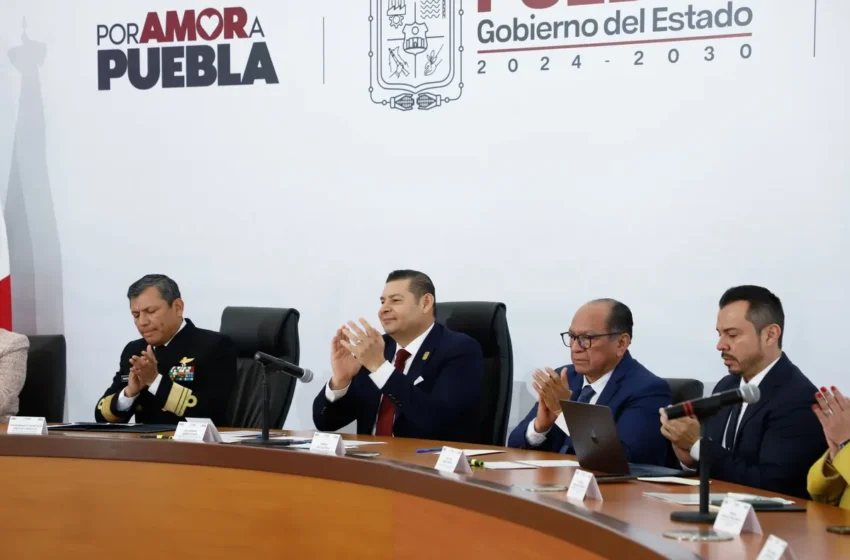  Coordinación con los tres niveles de gobierno permitió reducción de homicidios en Puebla: Armenta