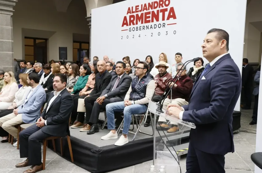  Declaración patrimonial de Armenta; ejercicio de transparencia, legalidad y compromiso