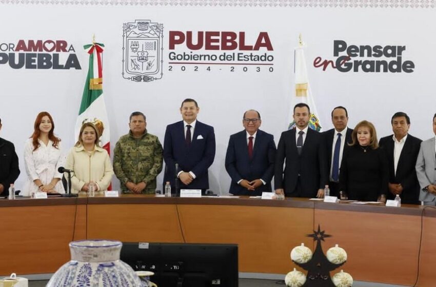  Garantizar la seguridad de las familias poblanas, prioridad para el Gobernador Alejandro Armenta