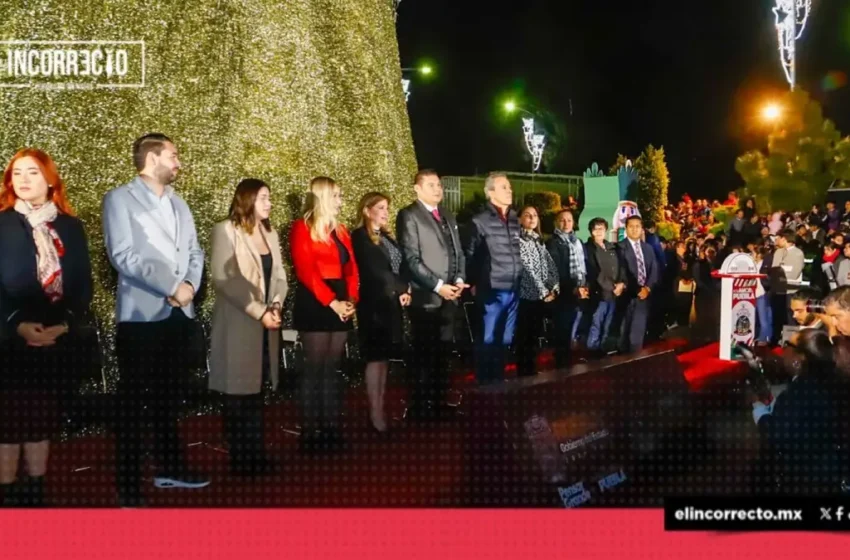  Inaugura Armenta Festival Navideño “Por amor a Puebla” (+FOTOS)