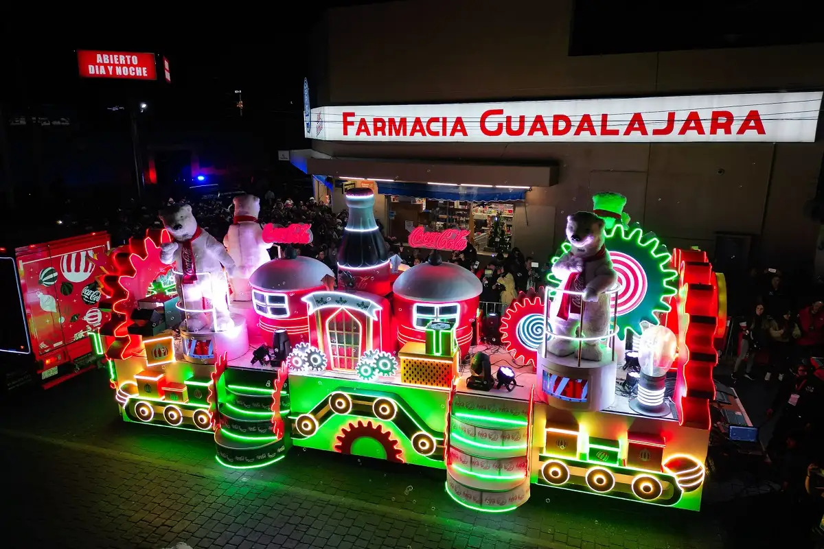 Llega la magia de la Caravana Coca-Cola a las calles de Puebla