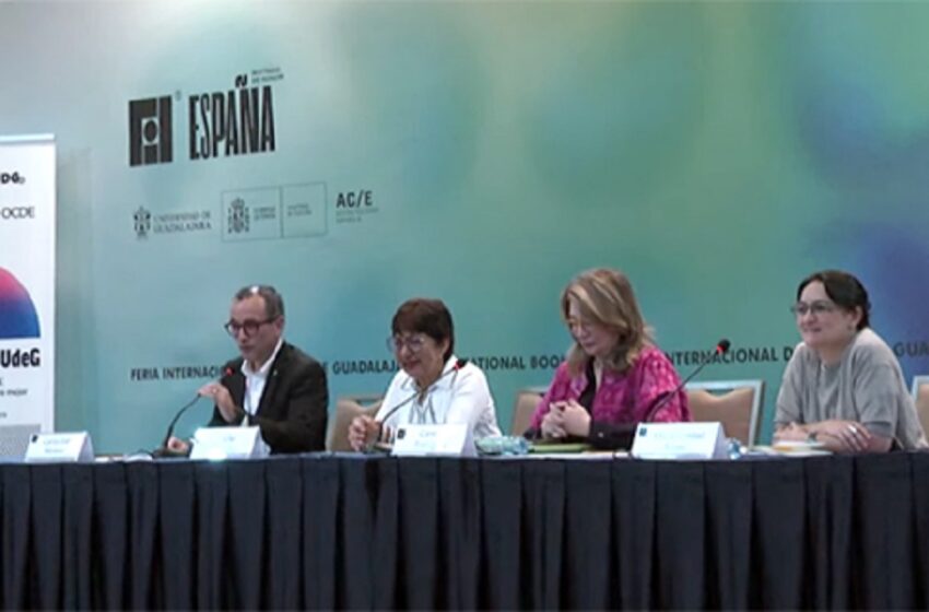  Participa la Rectora Lilia Cedillo en el VII Foro OCDE-UdeG en la FIL de Guadalajara