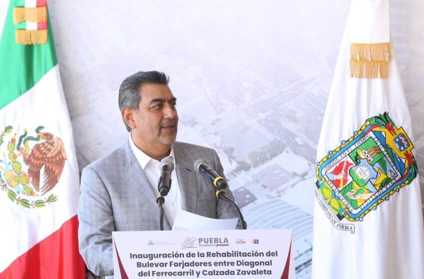  Por visión del actual gobierno estatal, puebla cuenta con mejor conectividad y bienestar
